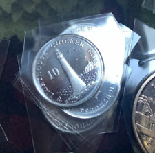 Uncirculated Isle of Man Manx 10p coin 2014 Lighthouse Chicken Rock