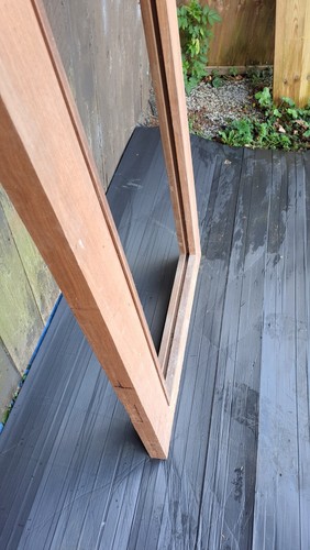Wooden screen door - wooden,