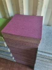 137 x PINK PURPLE 45.7x45.7cm MILLIKEN CARPET TILES FOR £1.20 EACH