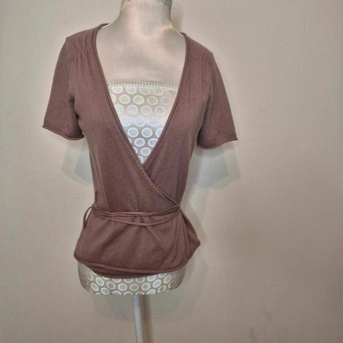 Boden wrap cardigan mauve - cardigan, 8