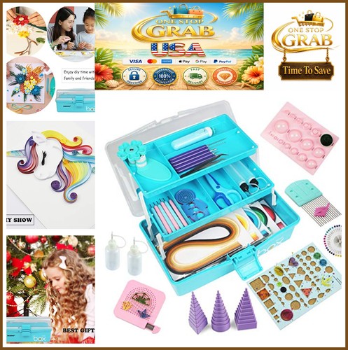 Quilling kit 1680 - kit, strips
