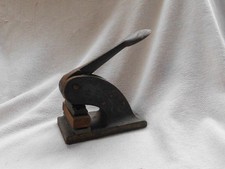 ANTIQUE CAST IRON LETTERHEAD