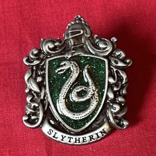 Syltherin Harry Potter Pin Brooch Hogwarts Badge Enamel Jewelry Metal Gift