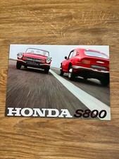 Honda S800 original sales brochure