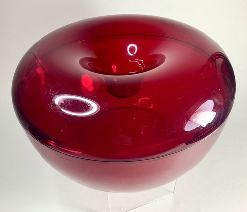 Guzzini red plastic biscotto - red,