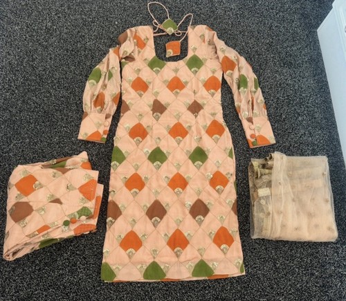 Indian punjabi designer suit - punjabi,