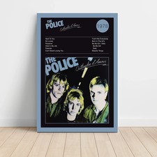 The Police – Outlandos D'Amour Fine Art Album Poster