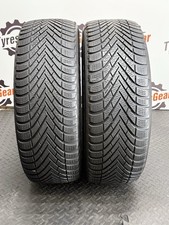 2x 205 55 R16 91T PIRELLI WINTER CINTURATO M+S 4+mm TESTED FREE FITTING 