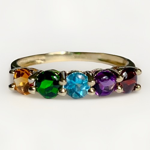 Qvc 9ct gold multi gemstone - 9ct,