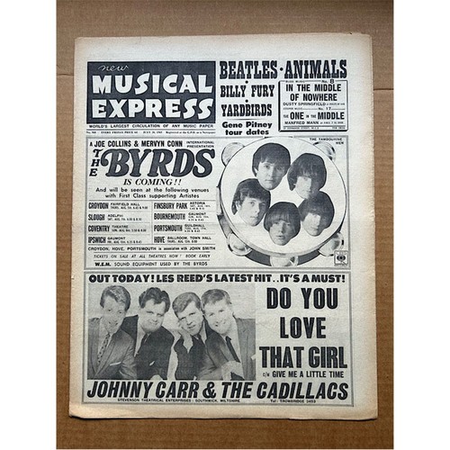 Various 1965 nme magazine - various,