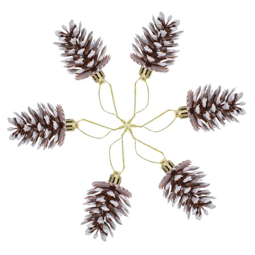 6pcs light brown - 6pcs,