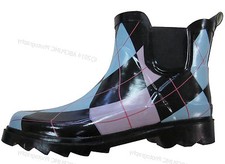 Womens Rain Boots Rubber Short