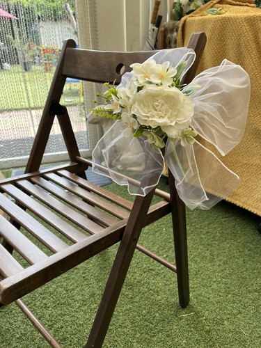 Wedding church pew chair - wedding,