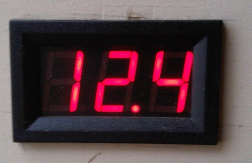 12v 24v red digit led - 24v,