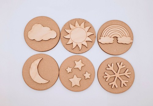 Weather play dough - 6,