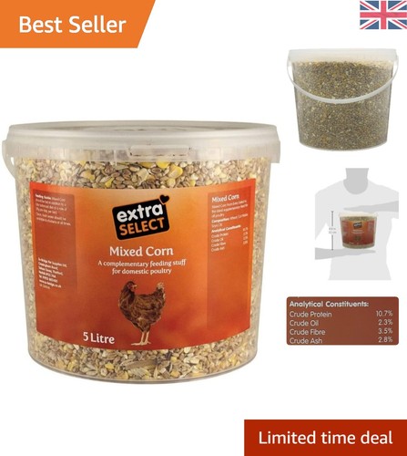 Mixed corn poultry feed - feed, tub