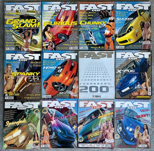 Vintage fast car magazine 2003 - vintage,