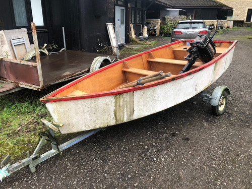 Dinghy boat trailer - dinghy, +