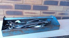 A Vintage Tool Tote With A Quantity Of All Britool Spanners
