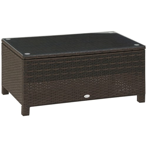 Outsunny garden rattan side - garden,