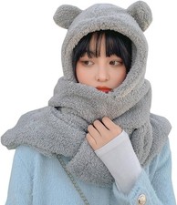 Fleece ear balaclava Hood