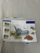 Brand New 3 In One Food Slicer / Grater In Red