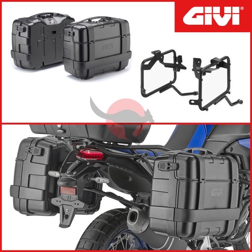 Givi trekker black side - givi, l