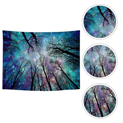 Nature tapestry night fabric - tapestry,