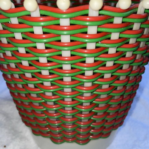 Vintage 1960s red green - red,