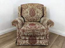 ARMCHAIR Gascoine Designs Henley Botanical Patterned Cushions FREE DELIVERY