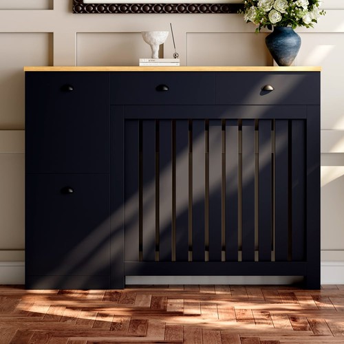 Radiator cover black - radiator,
