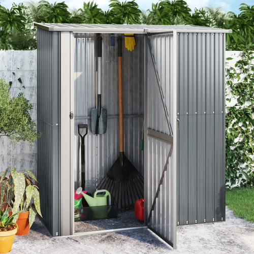 Walplus garden shed - shed, grey