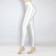 Glossy Spandex Women Girl High