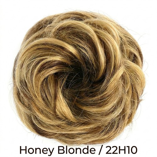 Messy bun hair piece scrunchie - bun,