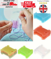 10-50 Plastic Bobbins Embroidery Floss Craft Storage Cross Stitch Thread Holder