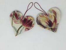 Pair of Heart Door Hangers in