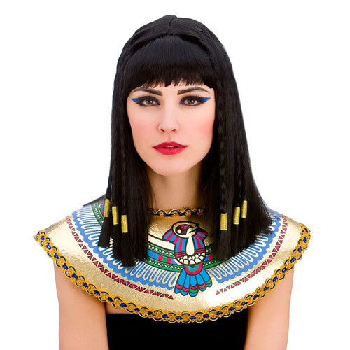 Cleopatra egyptian wig ladies - egyptian,