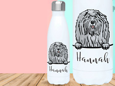 Komondor Water Bottle | Personalised Gifts For Komondor Lovers