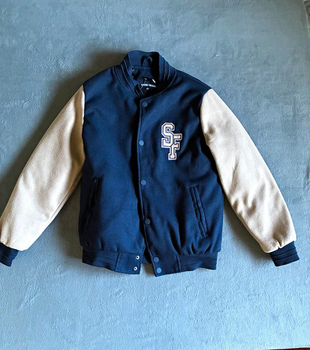 Stone falcon varsity jacket - varsity,