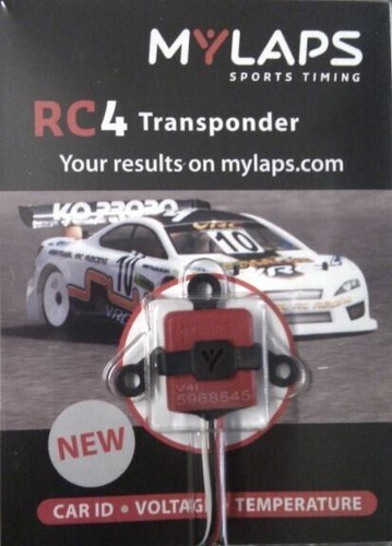 Mylaps rc4 transponder new - rc4,
