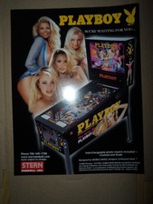 Playboy Pinball Machine Flyer