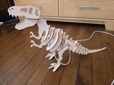 Dinosaur 3D LED Night Light USB Powered, Desk or Table Bedside Lamp