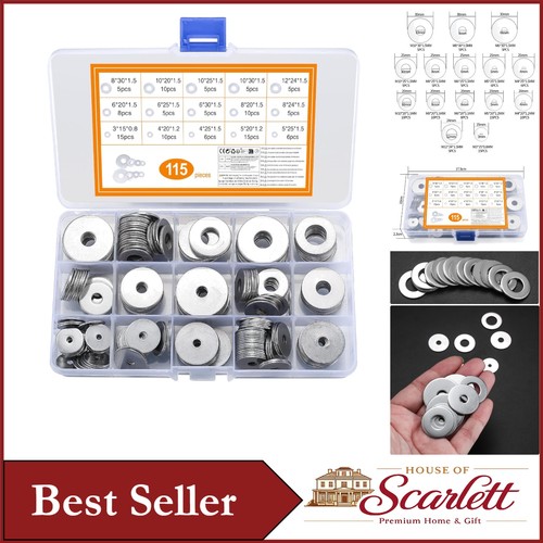 Large 115 piece stainless - 115-piece,