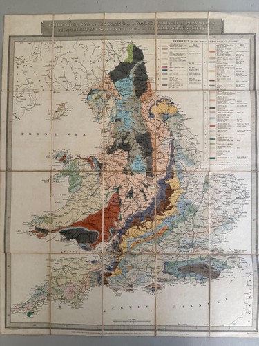 1826 geological map england - 1826,