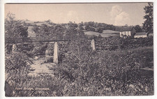 An Early Post Card of Foot Bridge, Grosmont. North Yorkshire.