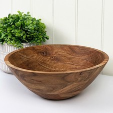 30cm Wooden Bowl for Keys