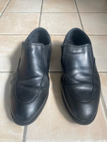 Marks spencer black leather - &,