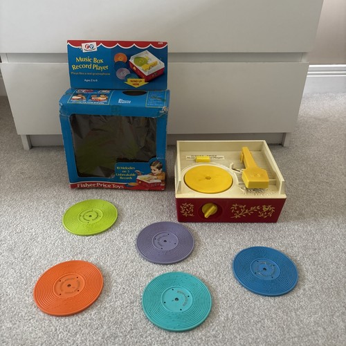 Fisher price music box record - music,