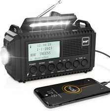 DAB+/DAB/FM Wind up Solar