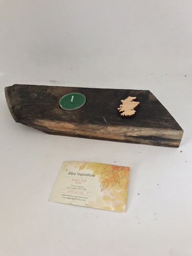 Whisky tealight holder made - whisky,